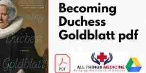 Becoming Duchess Goldblatt pdf
