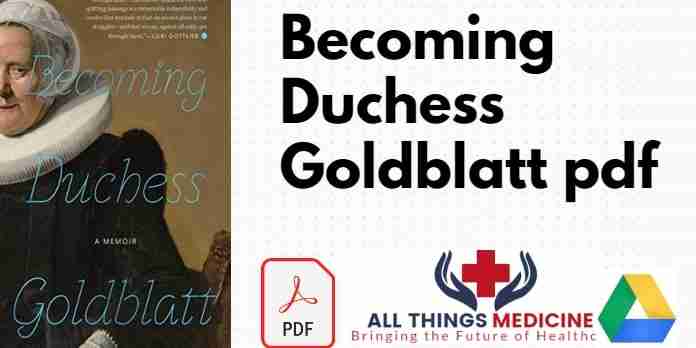 Becoming Duchess Goldblatt pdf