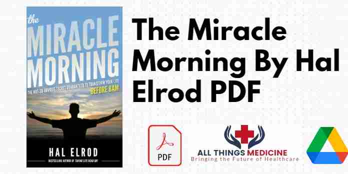 The Miracle Morning By Hal Elrod PDF