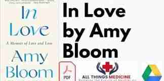 In love by Amy Bloom PDF