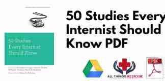 50 Studies Every Internist Should Know PDF