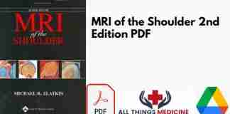 MRI of the Shoulder 2nd Edition PDF