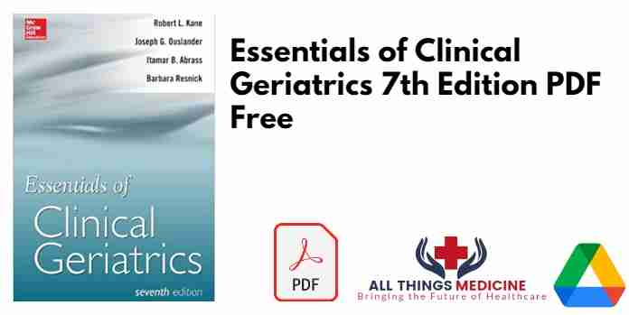 Essentials of Clinical Geriatrics 7th Edition PDF