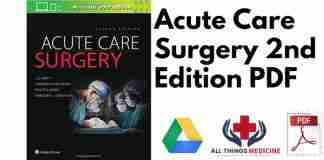 Acute Care Surgery 2nd Edition PDF
