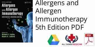 Allergens and Allergen Immunotherapy 5th Edition PDF