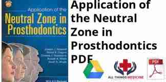 Application of the Neutral Zone in Prosthodontics PDF