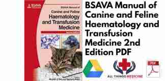 BSAVA Manual of Canine and Feline Haematology and Transfusion Medicine 2nd Edition PDF