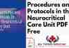 Procedures and Protocols in the Neurocritical Care Unit PDF
