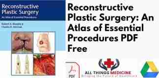 Reconstructive Plastic Surgery: An Atlas of Essential Procedures PDF
