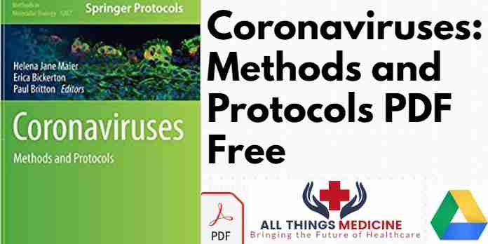 Coronaviruses: Methods and Protocols PDF