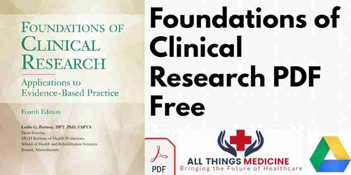 Foundations of Clinical Research 4th Edition PDF
