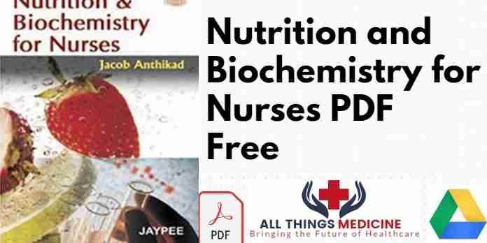Nutrition and Biochemistry for Nurses PDF
