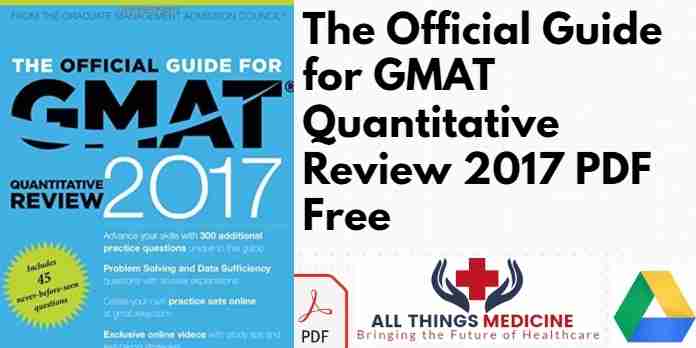 The Official Guide for GMAT Quantitative Review 2017 PDF