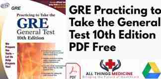 GRE Practicing to Take the General Test 10th Edition PDF