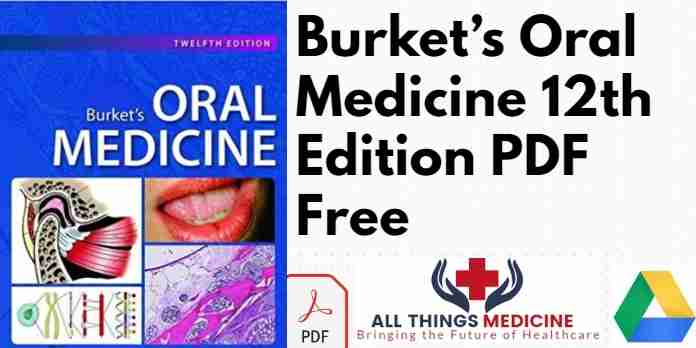 Burket’s Oral Medicine 12th Edition PDF