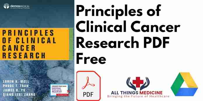 Principles of Clinical Cancer Research PDF