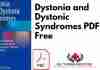 Dystonia and Dystonic Syndromes PDF
