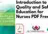 Introduction to Quality and Safety Education for Nurses PDF