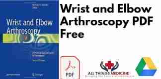 Wrist and Elbow Arthroscopy PDF