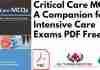 Critical Care MCQs: A Companion for Intensive Care Exams PDF