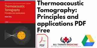 Thermoacoustic Tomography: Principles and applications PDF 
