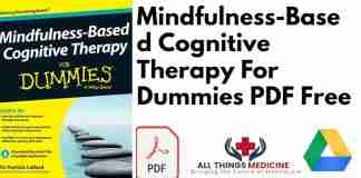 Mindfulness-Based Cognitive Therapy For Dummies PDF