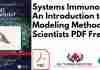 Systems Immunology PDF