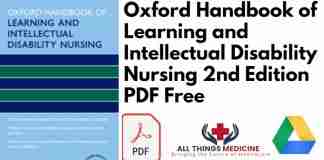 Oxford Handbook of Learning and Intellectual Disability Nursing PDF