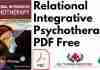 Relational Integrative Psychotherapy PDF