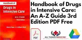 Handbook of Drugs in Intensive Care 3rd Edition PDF