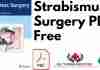Strabismus Surgery PDF