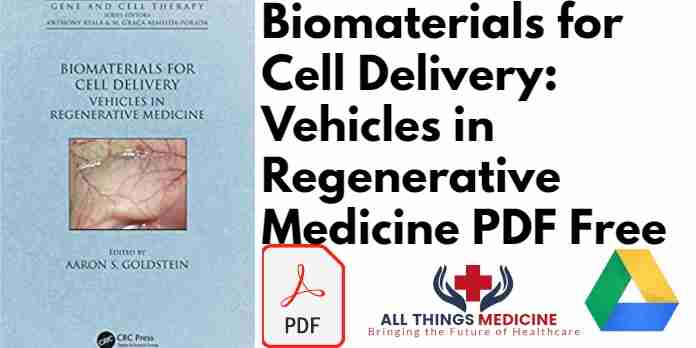 Biomaterials for Cell Delivery PDF