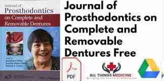 Journal of Prosthodontics on Complete and Removable Dentures PDF