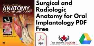 Surgical and Radiologic Anatomy for Oral Implantology PDF