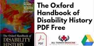 The Oxford Handbook of Disability History PDF