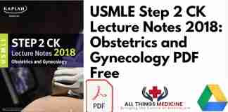 USMLE Step 2 CK Lecture Notes 2018: Obstetrics and Gynecology PDF