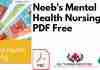 Neebs Mental Health Nursing PDF