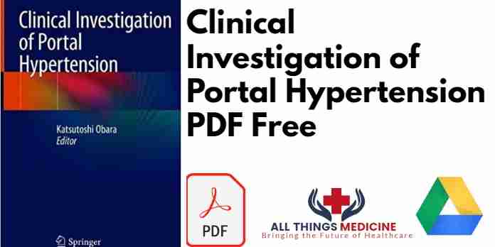 Clinical Investigation of Portal Hypertension PDF