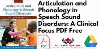Articulation and Phonology in Speech Sound Disorders PDF