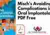 Misch Avoiding Complications in Oral Implantology PDF