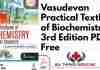 Vasudevan Practical Textbook of Biochemistry 3rd Edition PDF