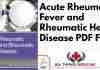 Acute Rheumatic Fever and Rheumatic Heart Disease PDF