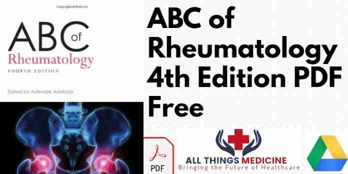 ABC of Rheumatology 4th Edition PDF