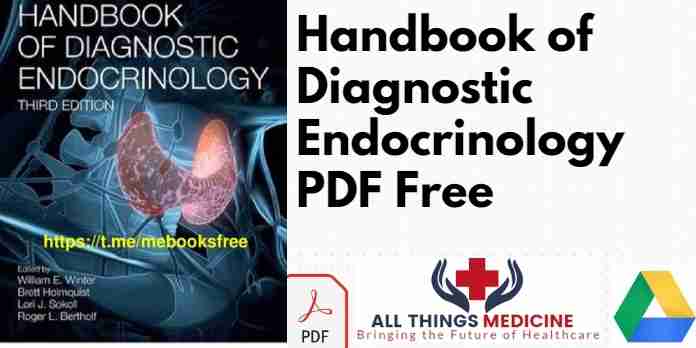 Handbook of Diagnostic Endocrinology 3rd Edition PDF 