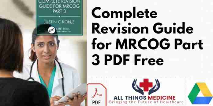 Complete Revision Guide for MRCOG Part 3 PDF