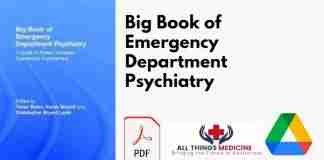 Big Book of Emergency Department Psychiatry PDF