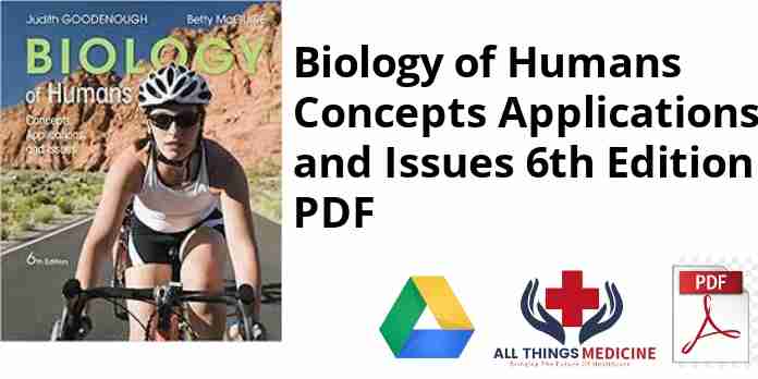 Biology of Humans Concepts Applications and Issues 6th Edition PDF
