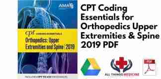 CPT Coding Essentials for Orthopedics Upper Extremities & Spine 2019 PDF