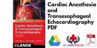 Cardiac Anesthesia and Transesophageal Echocardiography PDF