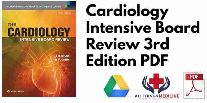 Cardiology Intensive Board Review 3rd Edition PDF